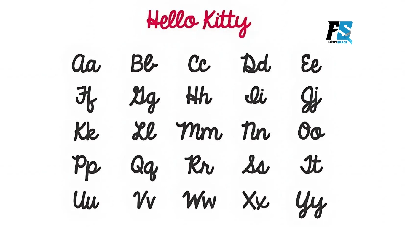 How to Use Hello Kitty Font in Your Designs