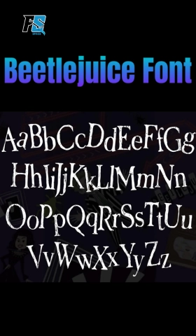 Why Beetlejuice Fonts Are Popular