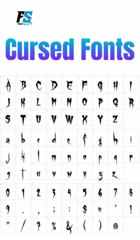 What Is a Cursed Font?