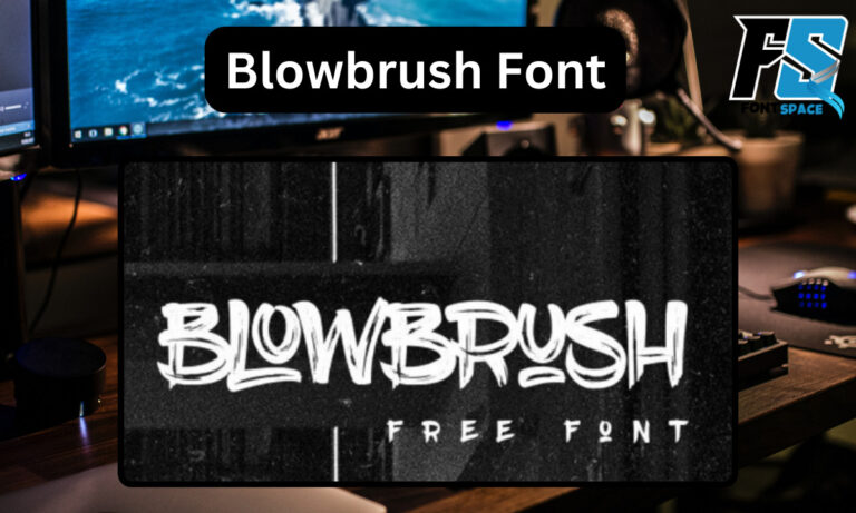 Blowbrush Font