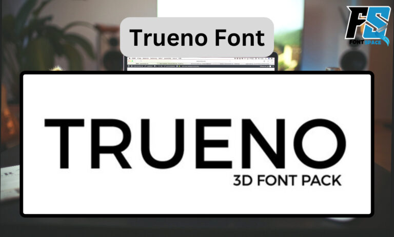 Trueno Font