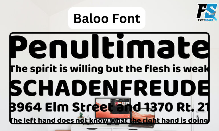 Baloo Font