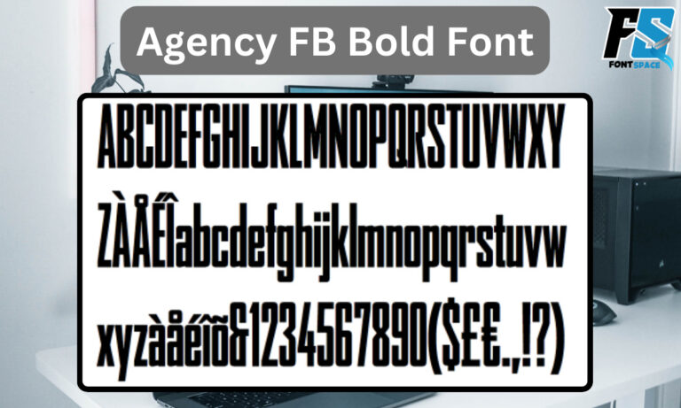 Agency FB Bold Font