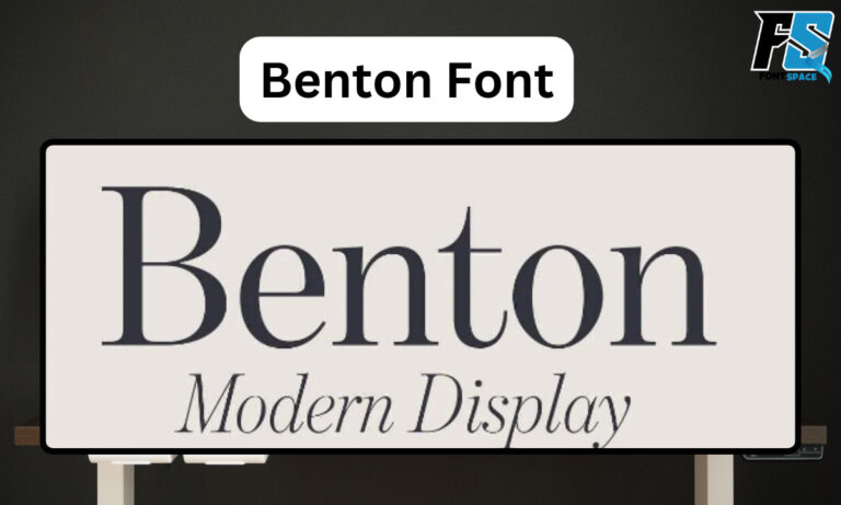 Benton Font