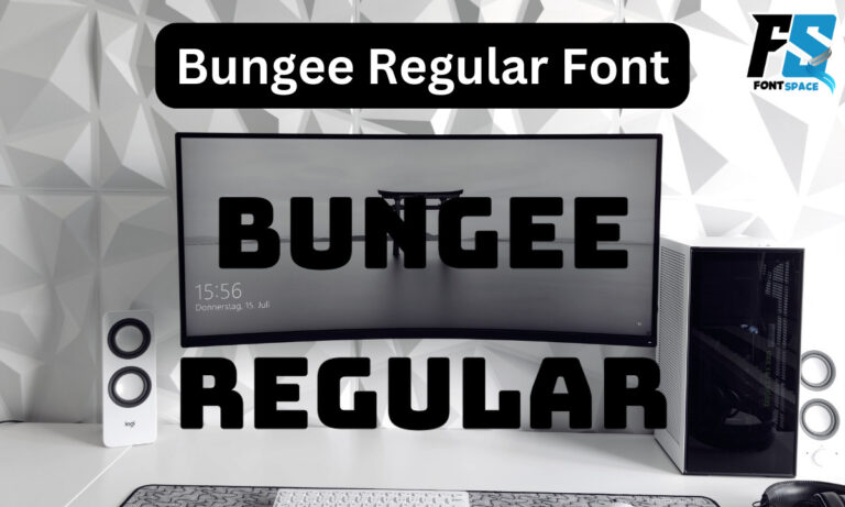 Bungee Regular Font