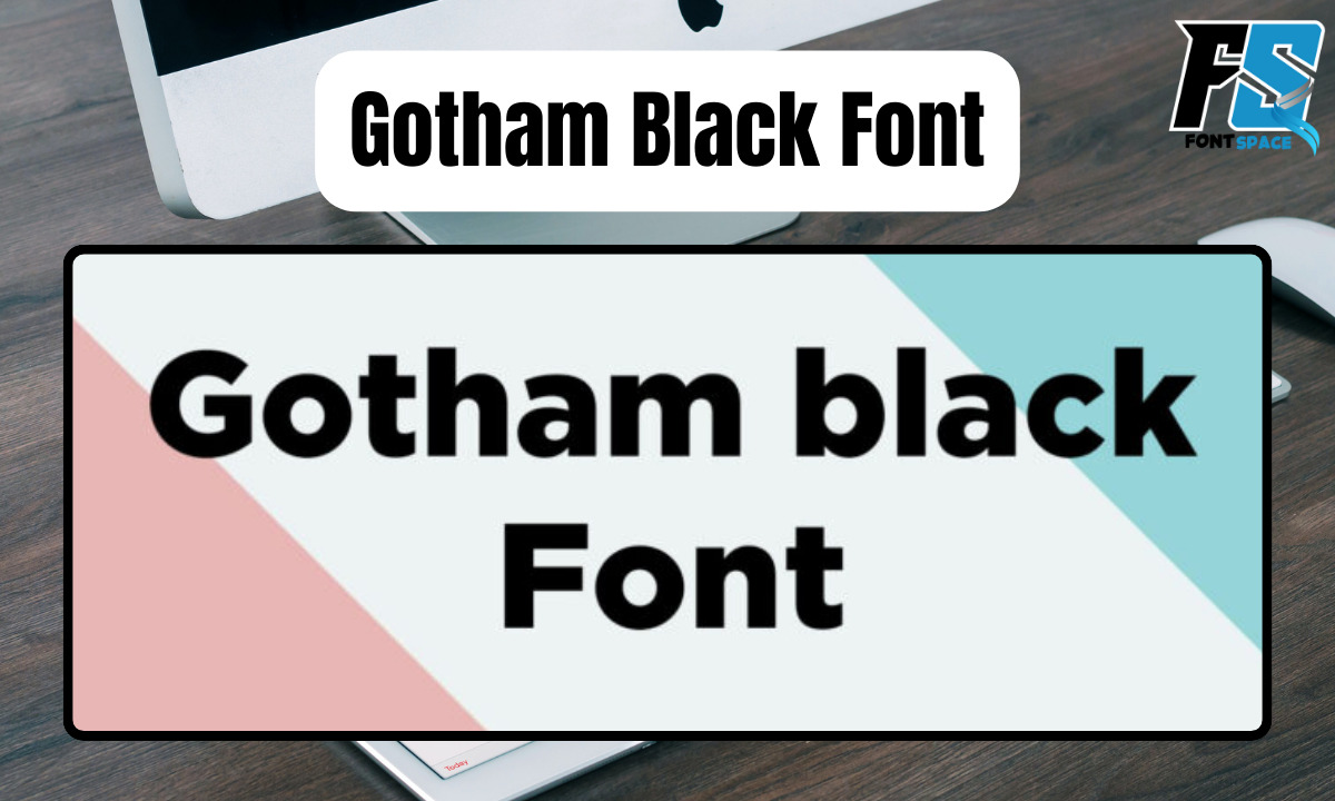 gotham black font download