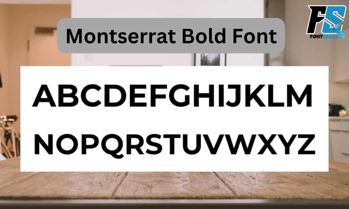 Montserrat Bold Font