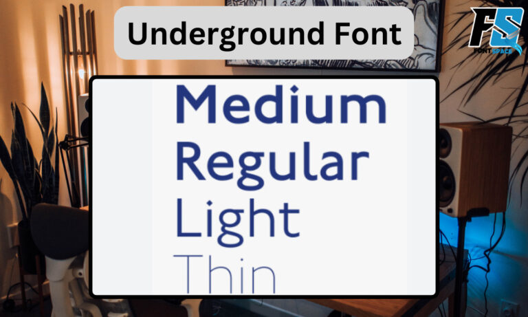 Underground Font