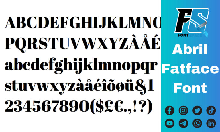 Abril Fatface Font