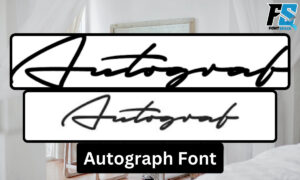 Autograph Font