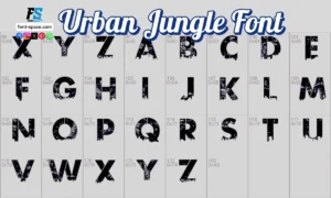 Urban Jungle Font – Perfect for Creative Projects